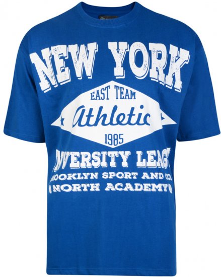 Kam Jeans Twin Pack NY - Μακό μπλουζάκια - Aνδρικά μπλουζεσ μεγάλα μεγέθη