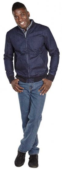 D555 DORIAN Denim Bomber Jacket - Μπουφάν - Aνδρικά μπουφαν μεγάλα μεγέθη