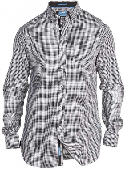 D555 Garret Shirt With Contrast Details - Πουκάμισα - Aνδρικά πουκαμισα μεγαλα μεγάλα μεγέθη