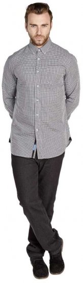 D555 Garret Shirt With Contrast Details - Πουκάμισα - Aνδρικά πουκαμισα μεγαλα μεγάλα μεγέθη