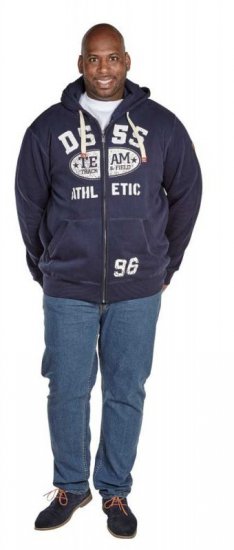 D555 JOASH Team Athletic Hoody - φούτερ/Φούτερ με κουκούλα - φούτερ/Φούτερ με κουκούλα ανδρικά μεγάλα μεγέθη 