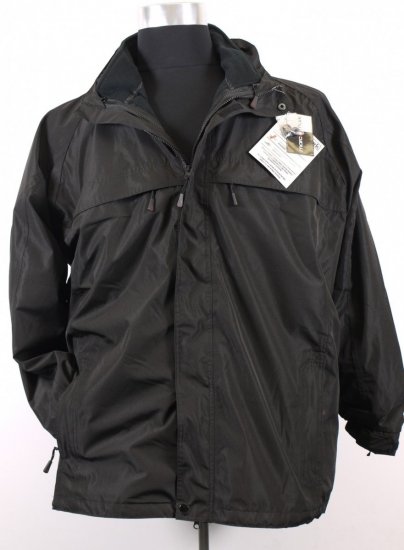 Marc & Mark 3-in-1 Lech Tech-jacket Black - Μπουφάν - Aνδρικά μπουφαν μεγάλα μεγέθη