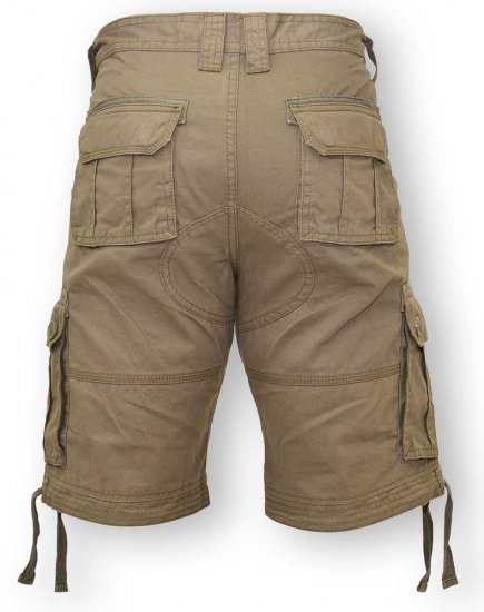 D555 Jarrod Cargo Short Khaki - Σορτς - Aνδρικεσ βερμουδεσ μεγαλα μεγάλα μεγέθη