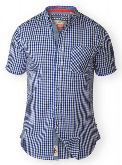 D555 JAIDEN Short Sleeve Shirt & T-shirt Combo - Πουκάμισα - Aνδρικά πουκαμισα μεγαλα μεγάλα μεγέθη
