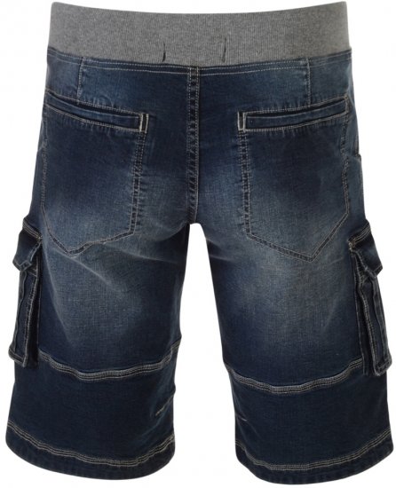 Kam Jeans Dito Denim Shorts Dark Used - Σορτς - Aνδρικεσ βερμουδεσ μεγαλα μεγάλα μεγέθη