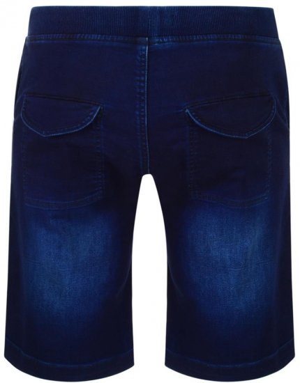 Kam Jeans Knitted Denim Shorts - Σορτς - Aνδρικεσ βερμουδεσ μεγαλα μεγάλα μεγέθη