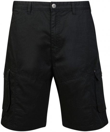 Motley Denim Cargo Shorts Black - Σορτς - Aνδρικεσ βερμουδεσ μεγαλα μεγάλα μεγέθη