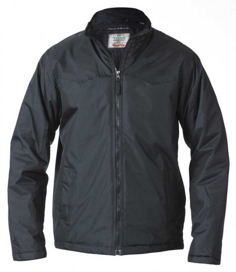D555 Rayford Light Padded Jacket Black - Μπουφάν - Aνδρικά μπουφαν μεγάλα μεγέθη