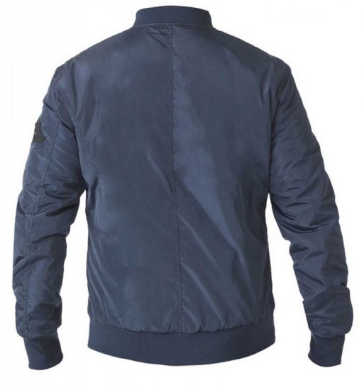 D555 Pedro Bomber Jacket Navy - Μπουφάν - Aνδρικά μπουφαν μεγάλα μεγέθη
