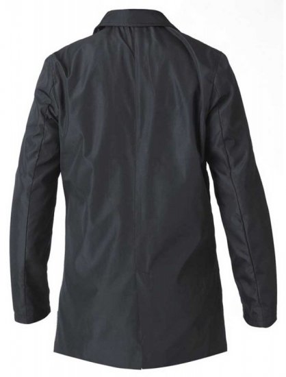 D555 Hampton Raincoat Black - Μπουφάν - Aνδρικά μπουφαν μεγάλα μεγέθη