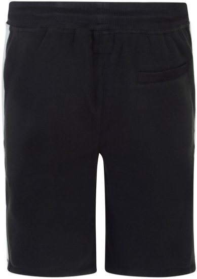 Kam Jeans Sweat Jog Shorts Black - Αθλητικές φόρμες/σορτσάκια - Αθλητικές Φόρμες ανδρικεσ μεγάλα μεγέθη