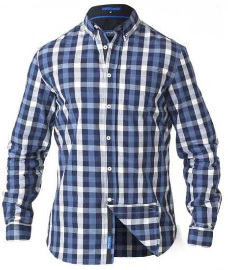 D555 Webber LS Shirt - Πουκάμισα - Aνδρικά πουκαμισα μεγαλα μεγάλα μεγέθη