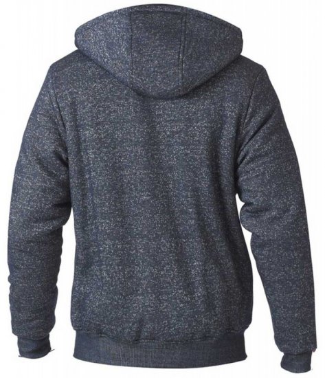 D555 Hulk Fur Lined Zipper Hood Navy - φούτερ/Φούτερ με κουκούλα - φούτερ/Φούτερ με κουκούλα ανδρικά μεγάλα μεγέθη 