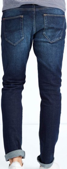 Mish Mash Lot XX Dark Stretch Straight Fit - Τζιν και παντελόνια - Aνδρικα τζιν παντελόνια μεγάλα μεγέθη