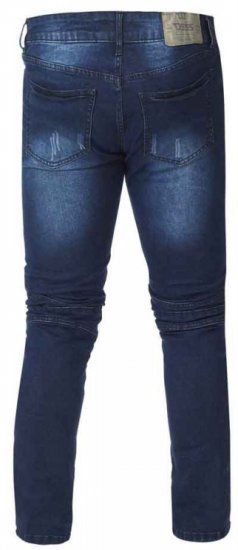 D555 Troy Tapered Fit Biker Jeans - Τζιν και παντελόνια - Aνδρικα τζιν παντελόνια μεγάλα μεγέθη
