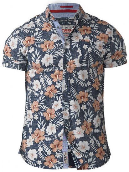 D555 Huxley Hawaii Shirt - Πουκάμισα - Aνδρικά πουκαμισα μεγαλα μεγάλα μεγέθη