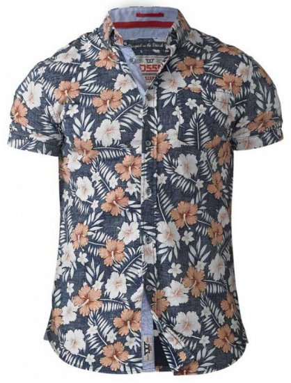 D555 Huxley Hawaii Shirt - Πουκάμισα - Aνδρικά πουκαμισα μεγαλα μεγάλα μεγέθη