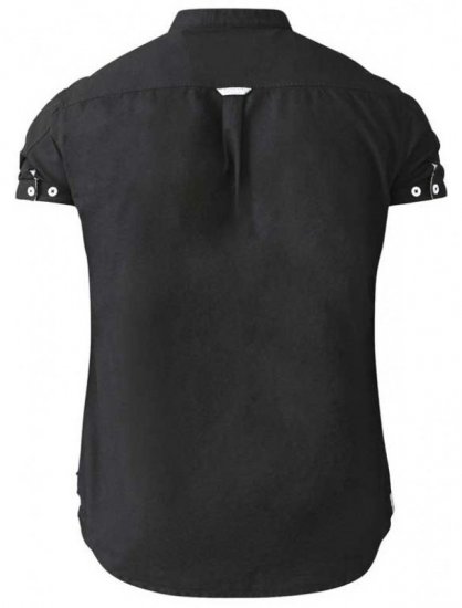 D555 Dwight Short Sleeve Shirt Black - Πουκάμισα - Aνδρικά πουκαμισα μεγαλα μεγάλα μεγέθη