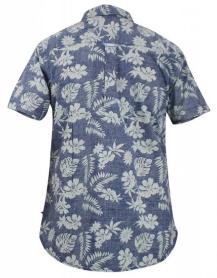 D555 Oswald Short Sleeve Hawaii Shirt - Πουκάμισα - Aνδρικά πουκαμισα μεγαλα μεγάλα μεγέθη