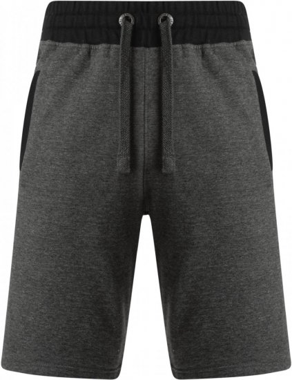 Kam Jeans 315 Jogger Shorts Charcoal - Αθλητικές φόρμες/σορτσάκια - Αθλητικές Φόρμες ανδρικεσ μεγάλα μεγέθη