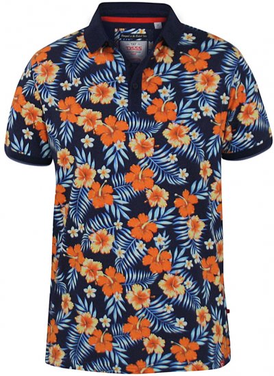 D555 Cyprus Hawaii Polo Shirt - Πόλο μπλουζάκια - Aνδρικά μπλουζακια πολο μεγάλα μεγέθη