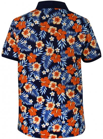 D555 Cyprus Hawaii Polo Shirt - Πόλο μπλουζάκια - Aνδρικά μπλουζακια πολο μεγάλα μεγέθη