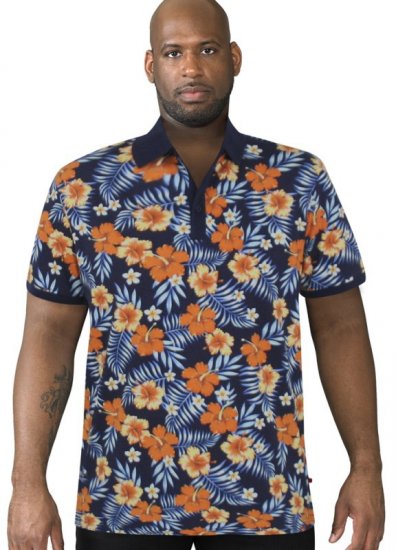 D555 Cyprus Hawaii Polo Shirt - Πόλο μπλουζάκια - Aνδρικά μπλουζακια πολο μεγάλα μεγέθη