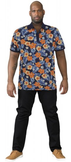 D555 Cyprus Hawaii Polo Shirt - Πόλο μπλουζάκια - Aνδρικά μπλουζακια πολο μεγάλα μεγέθη