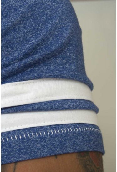 D555 Ignite T-shirt Blue - Μακό μπλουζάκια - Aνδρικά μπλουζεσ μεγάλα μεγέθη