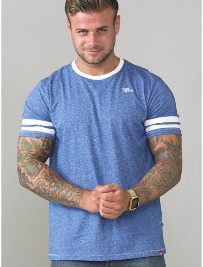 D555 Ignite T-shirt Blue - Μακό μπλουζάκια - Aνδρικά μπλουζεσ μεγάλα μεγέθη