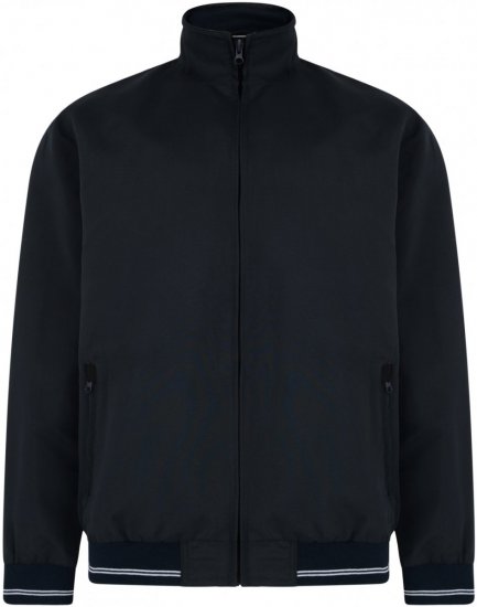 Kam Jeans 436 Summer Jacket Black - Μπουφάν - Aνδρικά μπουφαν μεγάλα μεγέθη