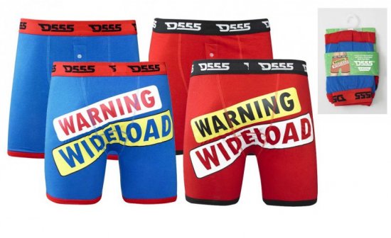D555 Novelty Boxershorts 2-pack - Εσώρουχα/Μαγιό - Aνδρικά Εσώρουχα μεγάλα μεγέθη