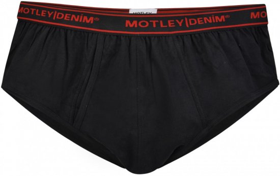 Motley Denim Briefs Black 2-pack - Εσώρουχα/Μαγιό - Aνδρικά Εσώρουχα μεγάλα μεγέθη