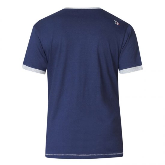D555 Hatter T-shirt Navy - Μακό μπλουζάκια - Aνδρικά μπλουζεσ μεγάλα μεγέθη