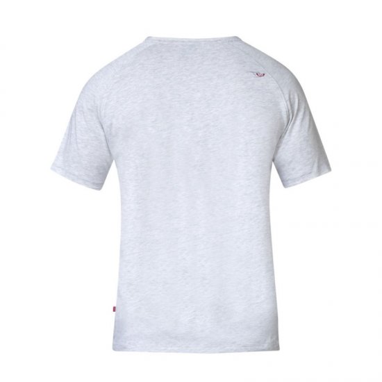 D555 Norris T-shirt Grey - Μακό μπλουζάκια - Aνδρικά μπλουζεσ μεγάλα μεγέθη
