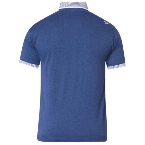 D555 George Polo Navy - Πόλο μπλουζάκια - Aνδρικά μπλουζακια πολο μεγάλα μεγέθη