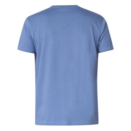 D555 Arizona T-shirt Blue - Μακό μπλουζάκια - Aνδρικά μπλουζεσ μεγάλα μεγέθη