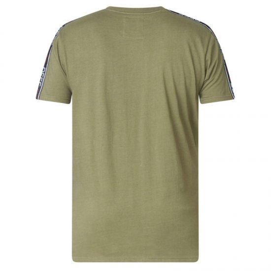 D555 Kambria Couture T-shirt Khaki - Μακό μπλουζάκια - Aνδρικά μπλουζεσ μεγάλα μεγέθη