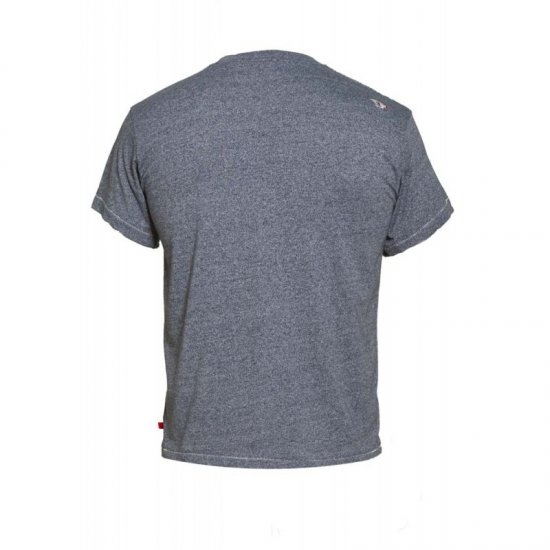 D555 Tempa T-shirt Navy Twist - Μακό μπλουζάκια - Aνδρικά μπλουζεσ μεγάλα μεγέθη