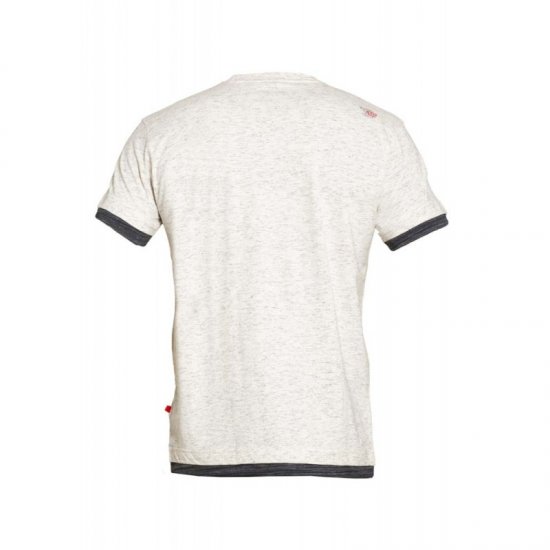 D555 Maiden T-shirt Off White - Μακό μπλουζάκια - Aνδρικά μπλουζεσ μεγάλα μεγέθη