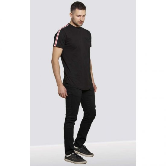 D555 Anderson Couture T-shirt Black - Μακό μπλουζάκια - Aνδρικά μπλουζεσ μεγάλα μεγέθη