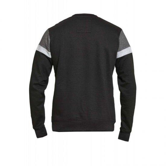 D555 Clermont Sweatshirt Black - φούτερ/Φούτερ με κουκούλα - φούτερ/Φούτερ με κουκούλα ανδρικά μεγάλα μεγέθη 