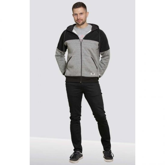 D555 Banbury Hoodie Black - φούτερ/Φούτερ με κουκούλα - φούτερ/Φούτερ με κουκούλα ανδρικά μεγάλα μεγέθη 