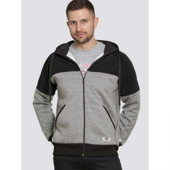 D555 Banbury Hoodie Black - φούτερ/Φούτερ με κουκούλα - φούτερ/Φούτερ με κουκούλα ανδρικά μεγάλα μεγέθη 