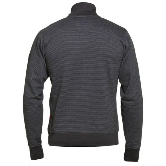 D555 Buxton Full Zip Sweatshirt Black - φούτερ/Φούτερ με κουκούλα - φούτερ/Φούτερ με κουκούλα ανδρικά μεγάλα μεγέθη 