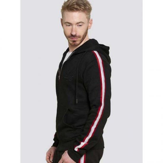 D555 Kentucky Hoodie Black - φούτερ/Φούτερ με κουκούλα - φούτερ/Φούτερ με κουκούλα ανδρικά μεγάλα μεγέθη 