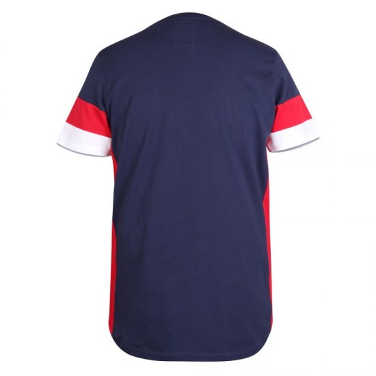 D555 Baker T-shirt Navy - Μακό μπλουζάκια - Aνδρικά μπλουζεσ μεγάλα μεγέθη