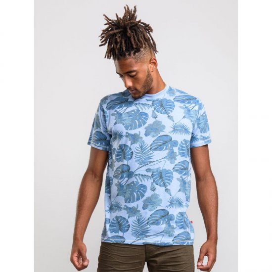 D555 Seymour T-shirt Blue - Μακό μπλουζάκια - Aνδρικά μπλουζεσ μεγάλα μεγέθη