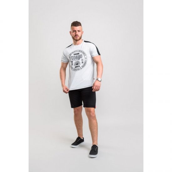 D555 Walton T-shirt White - Μακό μπλουζάκια - Aνδρικά μπλουζεσ μεγάλα μεγέθη