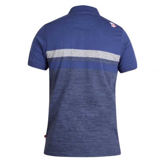 D555 Lawson Polo Navy - Πόλο μπλουζάκια - Aνδρικά μπλουζακια πολο μεγάλα μεγέθη